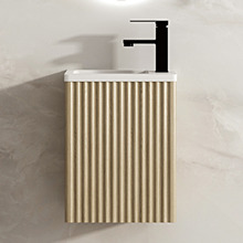 Colette 400mm Wall Hung Small Space Vanity